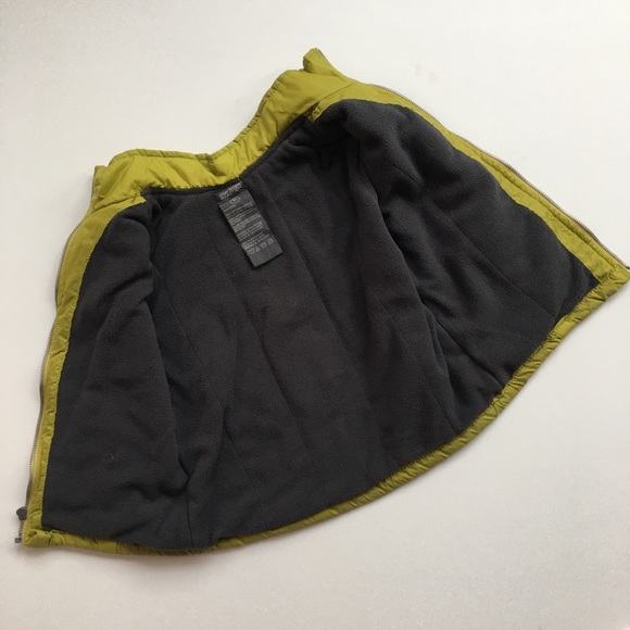 Kenneth Cole Boy 3T Green Grey Fleece Lined Vest - Picture 4 of 5